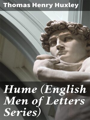 cover image of Hume (English Men of Letters Series)